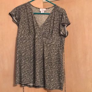 Maternity floral top